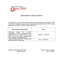 Сроки Чемпионата России 2017 и Quantum Кубок Ладоги 2017