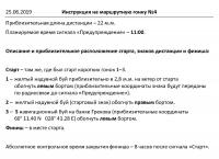 Инструкция на гонку №4